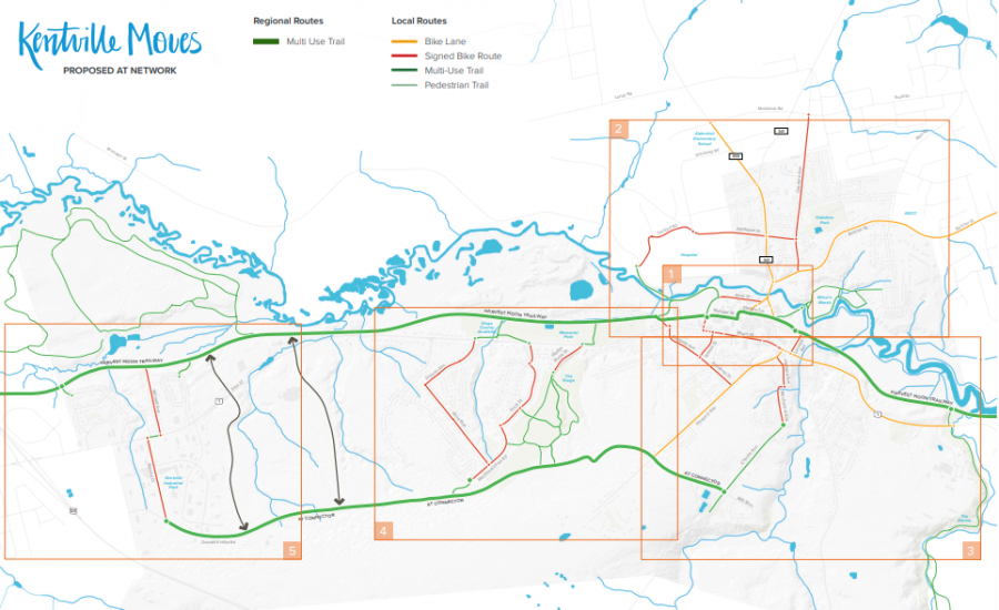 Active Transportation Network The Town Of Kentville   Proposed AT Plan.PNG